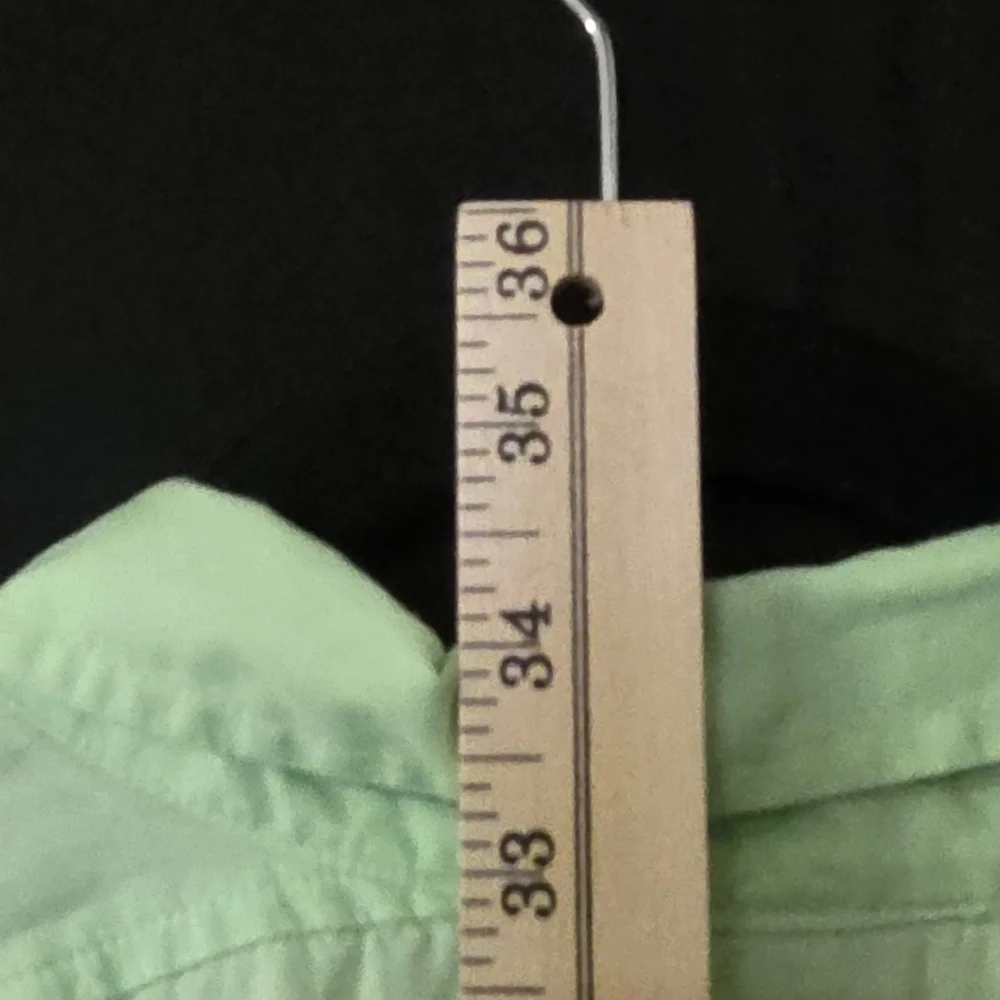 Columbia PFG Men's XL Short Sleeve Vented Fishing Shirt Mint Green - Picture 7 of 8